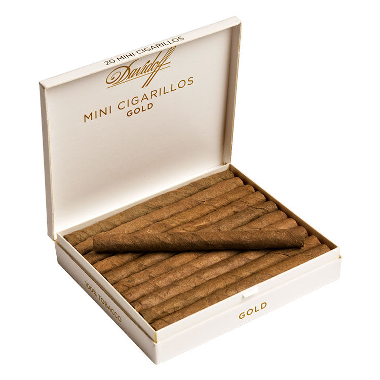 View product media DAVMC Mini Cigarillos Gold, , jrcigars 3